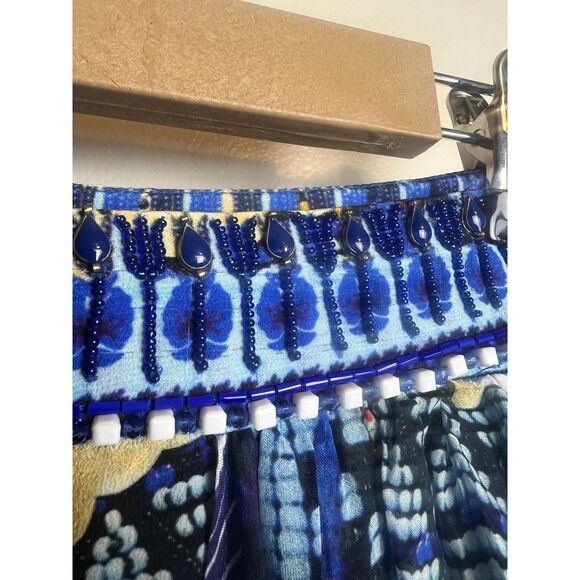 Camilla Blue Asymmetrical Skirt NWT - Picture 8 of 14
